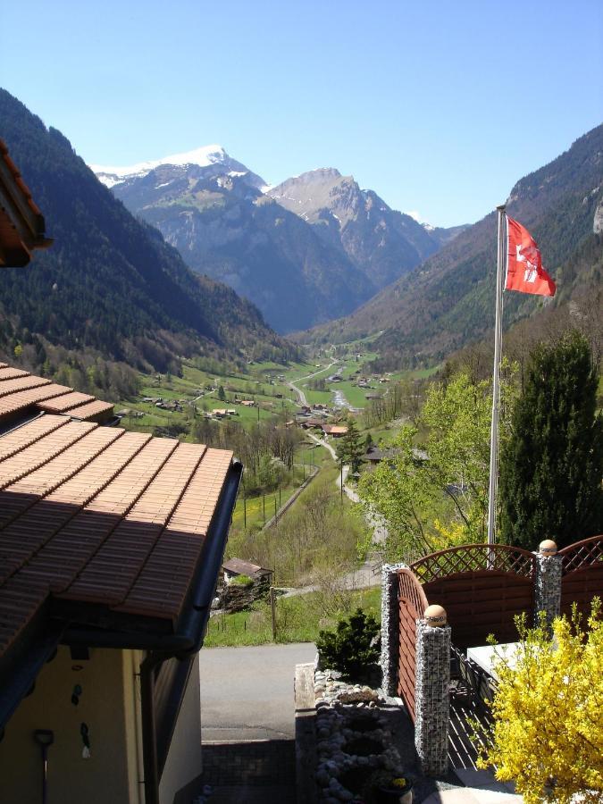 Ferienwohnung Stalden Lütschenthal Exterior foto