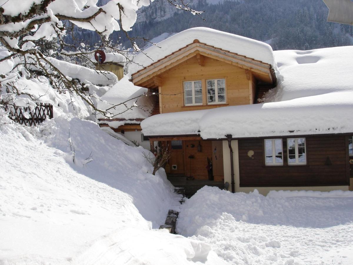 Ferienwohnung Stalden Lütschenthal Exterior foto